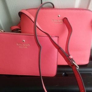 Kate Spade Purse & Matching Wallet